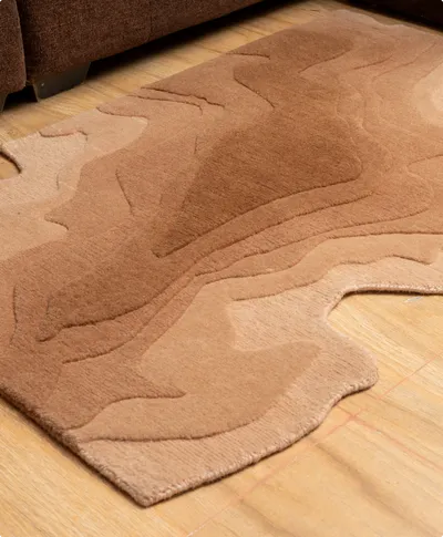Canyon rug design